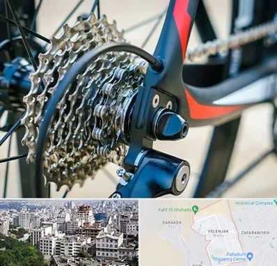 فروش قطعات دوچرخه در ولنجک 