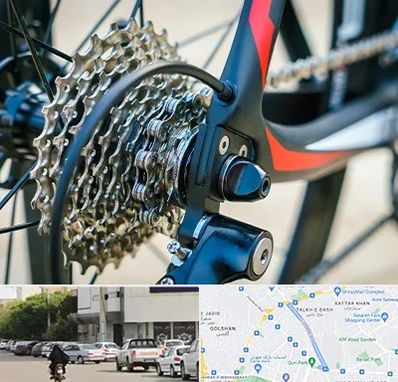 فروش قطعات دوچرخه در قدوسی شرقی شیراز 