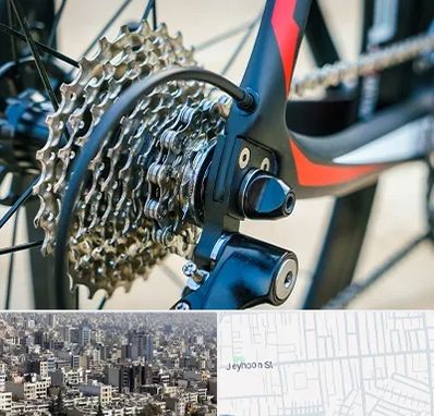 فروش قطعات دوچرخه در جیحون