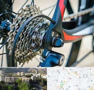 فروش قطعات دوچرخه در دیباجی 