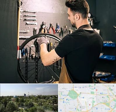 تعمیرکار دوچرخه در منطقه 16 تهران 