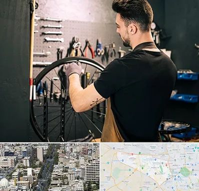 تعمیرکار دوچرخه در منطقه 18 تهران 