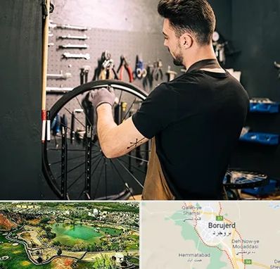 تعمیرکار دوچرخه در بروجرد