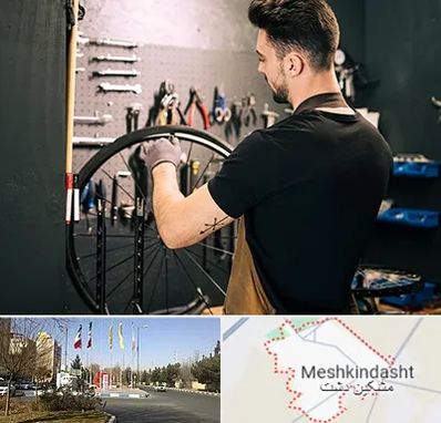 تعمیرکار دوچرخه در مشکین دشت