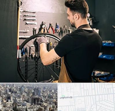 تعمیرکار دوچرخه در جیحون