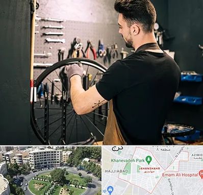 تعمیرکار دوچرخه در جهانشهر کرج 