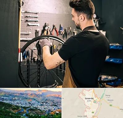 تعمیرکار دوچرخه در سنندج