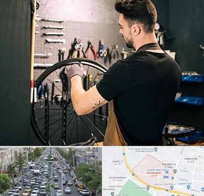 تعمیرکار دوچرخه در گلشهر کرج 