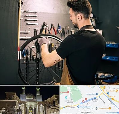 تعمیرکار دوچرخه در زرگری شیراز 