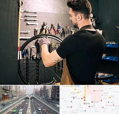 تعمیرکار دوچرخه در توحید 