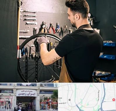 تعمیرکار دوچرخه در ایران زمین