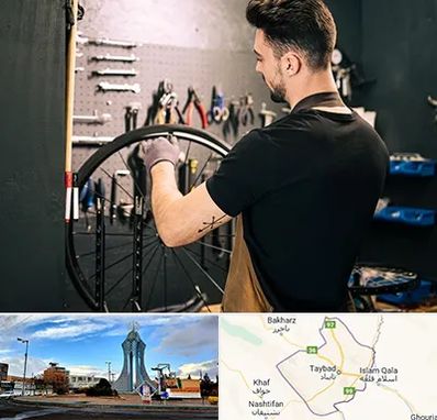 تعمیرکار دوچرخه در تایباد