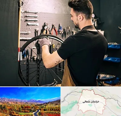 تعمیرکار دوچرخه در خراسان شمالی