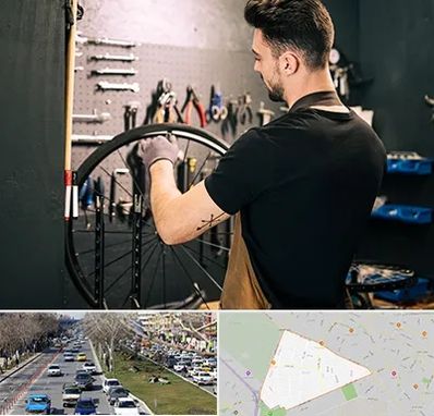 تعمیرکار دوچرخه در احمدآباد مشهد 