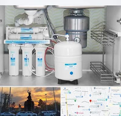 تعمیر دستگاه تصفیه آب در میدان حر 