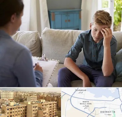 روانشناس نوجوان در جنوب غرب تهران