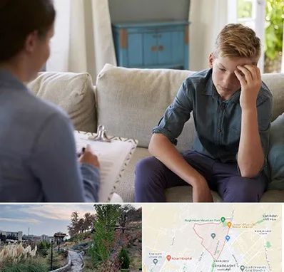 روانشناس نوجوان در باغستان کرج