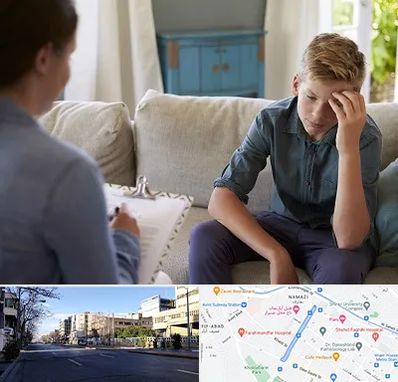 روانشناس نوجوان در خیابان ملاصدرا شیراز