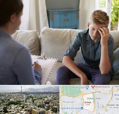 روانشناس نوجوان در گیشا