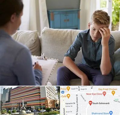 روانشناس نوجوان در سهروردی