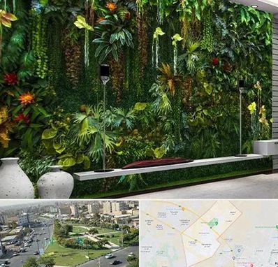 دیوار سبز مصنوعی در کمال شهر کرج 