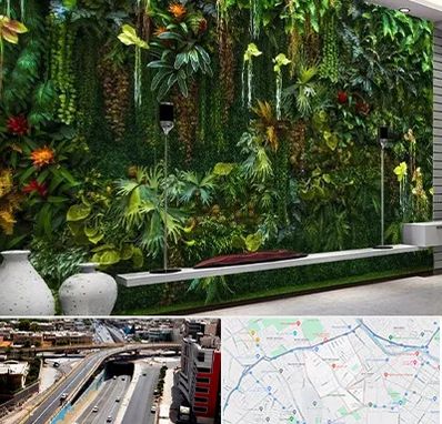 دیوار سبز مصنوعی در ستارخان شیراز 