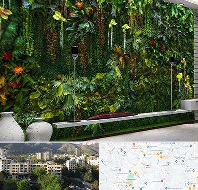 دیوار سبز مصنوعی در دیباجی 