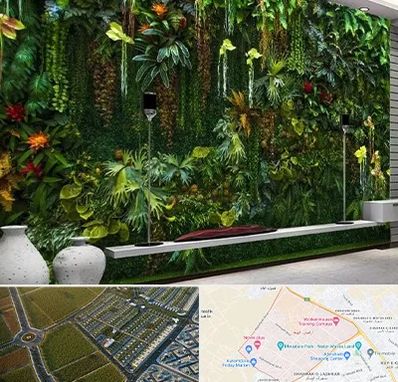 دیوار سبز مصنوعی در الهیه مشهد 
