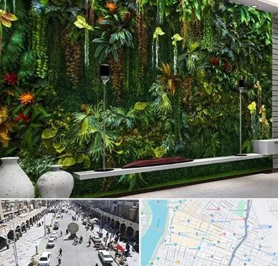 دیوار سبز مصنوعی در نادری اهواز 