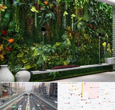 دیوار سبز مصنوعی در توحید 