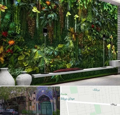 دیوار سبز مصنوعی در بریانک