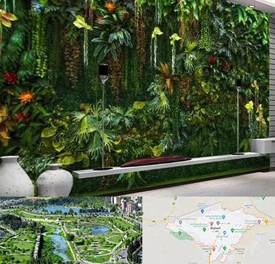 دیوار سبز مصنوعی در بجنورد