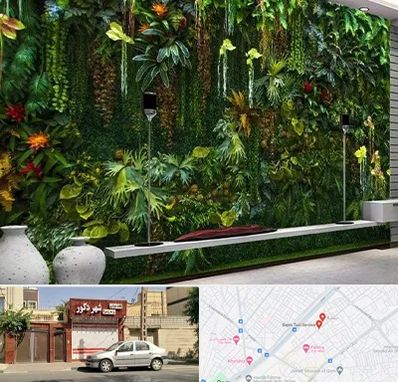 دیوار سبز مصنوعی در باجک قم