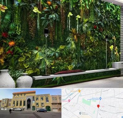 دیوار سبز مصنوعی در زنبیل آباد قم
