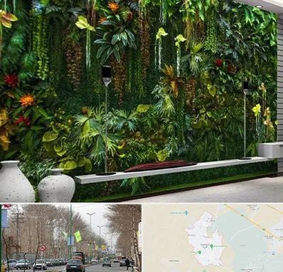 دیوار سبز مصنوعی در نظرآباد کرج 