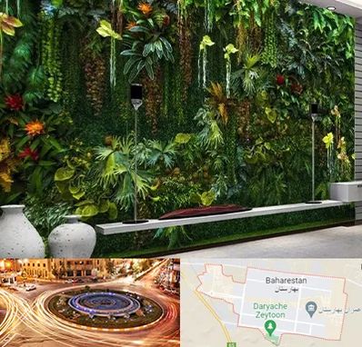 دیوار سبز مصنوعی در بهارستان