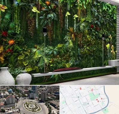 دیوار سبز مصنوعی در زرافشان اسلامشهر