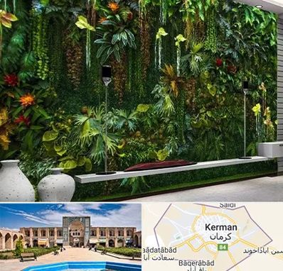دیوار سبز مصنوعی در کرمان