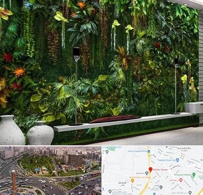 دیوار سبز مصنوعی در سبلان 