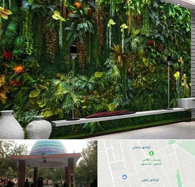 دیوار سبز مصنوعی در کیانشهر