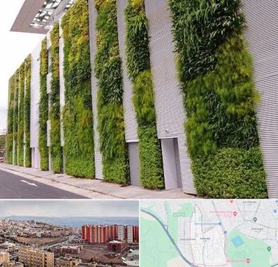 دیوار سبز در سهند تبریز