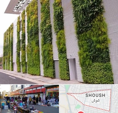 دیوار سبز در شوش