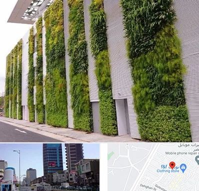 دیوار سبز در چهارراه طالقانی کرج 