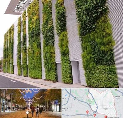 دیوار سبز در ولیعصر ارومیه