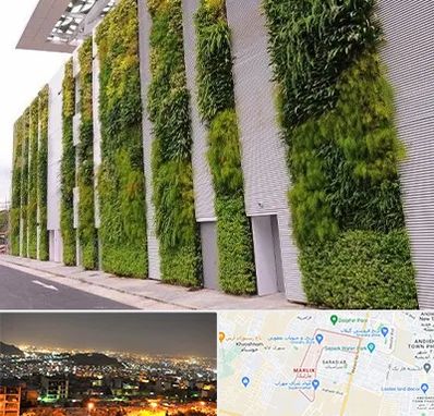 دیوار سبز در مارلیک کرج 