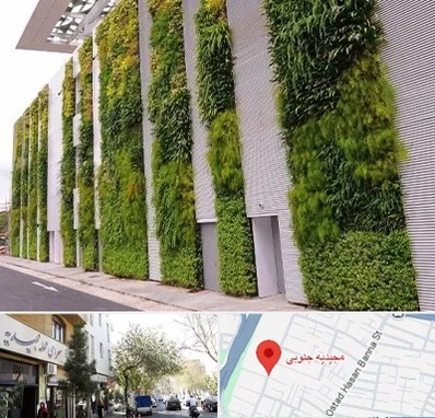 دیوار سبز در مجیدیه جنوبی