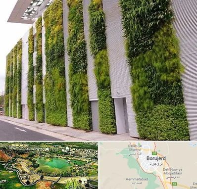 دیوار سبز در بروجرد