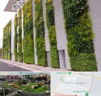 دیوار سبز در تهرانسر 