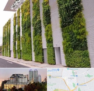 دیوار سبز در فرشته 