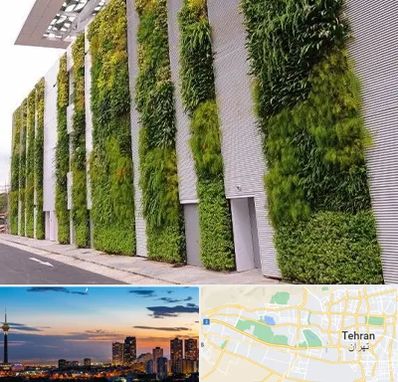 دیوار سبز در غرب تهران 